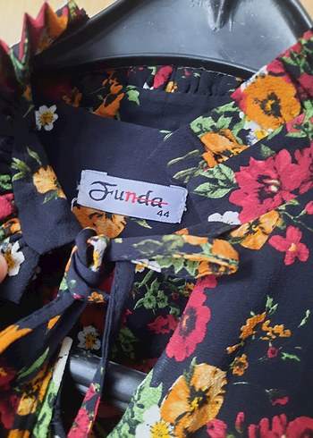 Çiçek Desenli Uzun Bohem Elbise - Görsel 4