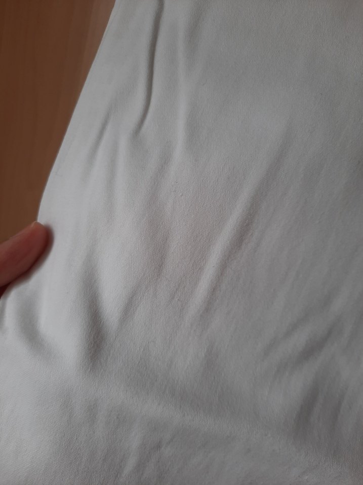 Kadın Beyaz Keten Midi Pantolon Fermuarlı - Görsel 4