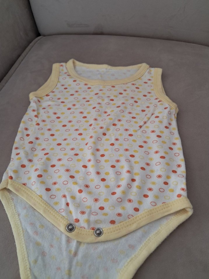 Mavi Baskılı Uzun Kollu Bebek Body - Görsel 4