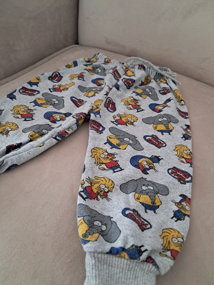 Gri Desenli Çocuk Polar Battaniye - Görsel 2