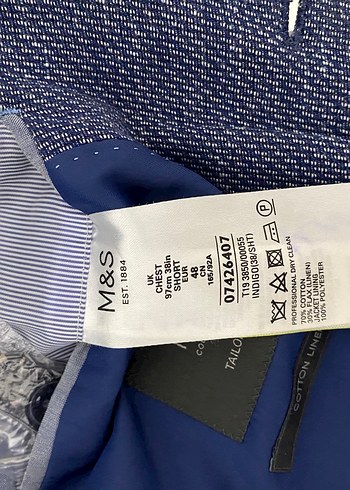 Marks&spencer marka ceket 48/4 drop - Görsel 3