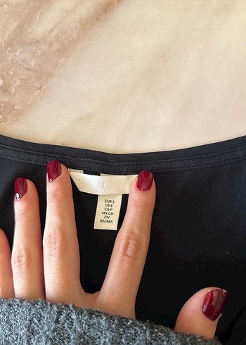 H&m bisiklet yaka uzun bluz - Görsel 3