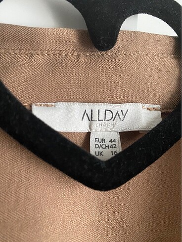 Diğer Allday camel rengi modest gömlek