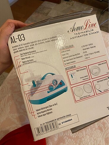 Armoline taşınabilir aspiratör cihazı - Görsel 3