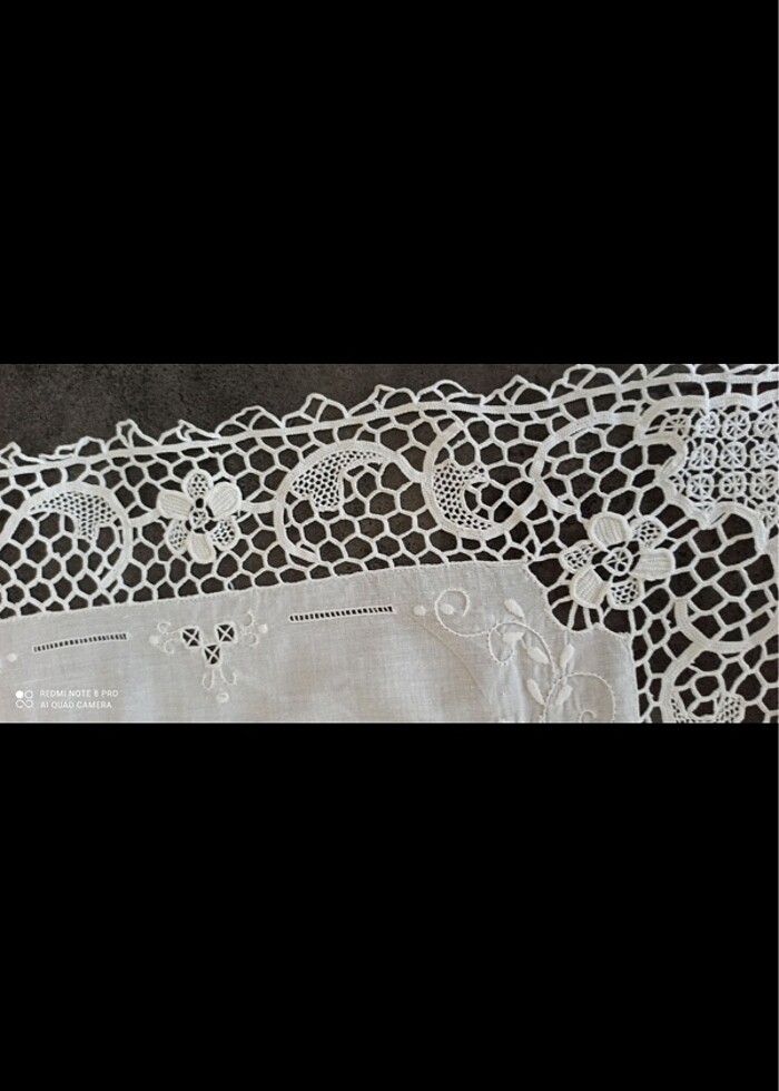 Antik Rahibe İşi Örtü - Görsel 2