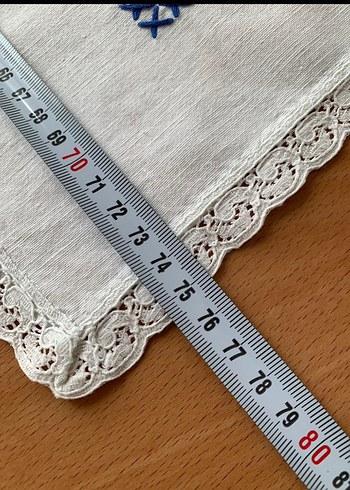 El işlemesi Vintage örtü - Görsel 3