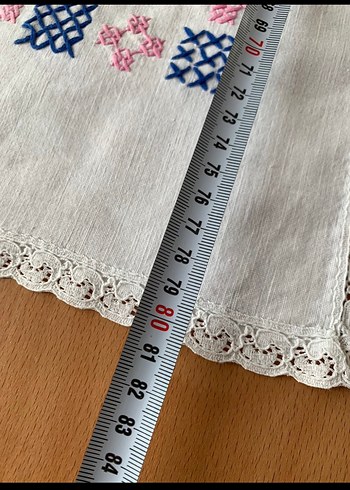 El işlemesi Vintage örtü - Görsel 4