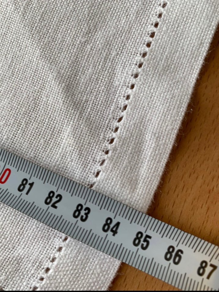 El işlemesi Vintage Avrupa Masa Örtüsü - Görsel 4