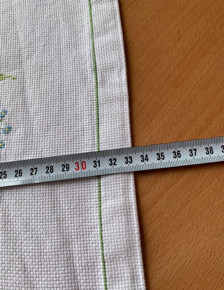 Çiçek Desenli El İşlemesi  Vintage Runner - Görsel 5