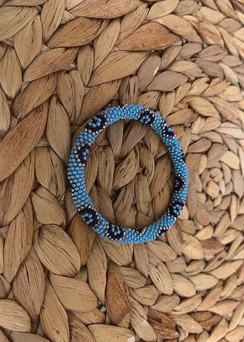 Bohem Tarz Boncuk  Örgü Bileklik Her ürün ayrı satılmaktadır - Görsel 3