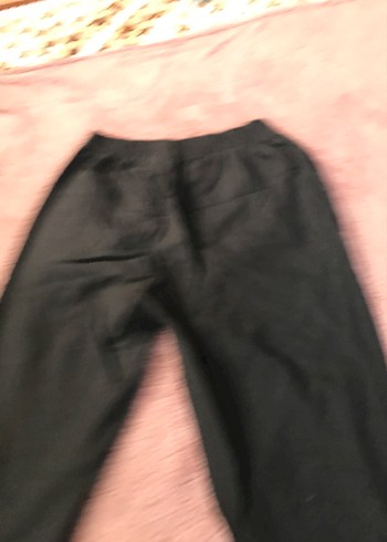 Siyah Rahat Kesim Erkek Pantolon - Görsel 2