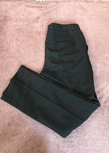 Siyah Kemerli Erkek Ofis Pantolonu - Görsel 2