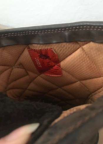 Kahverengi Orijinal Harley Davidson Deri Biker Botlar - Görsel 5