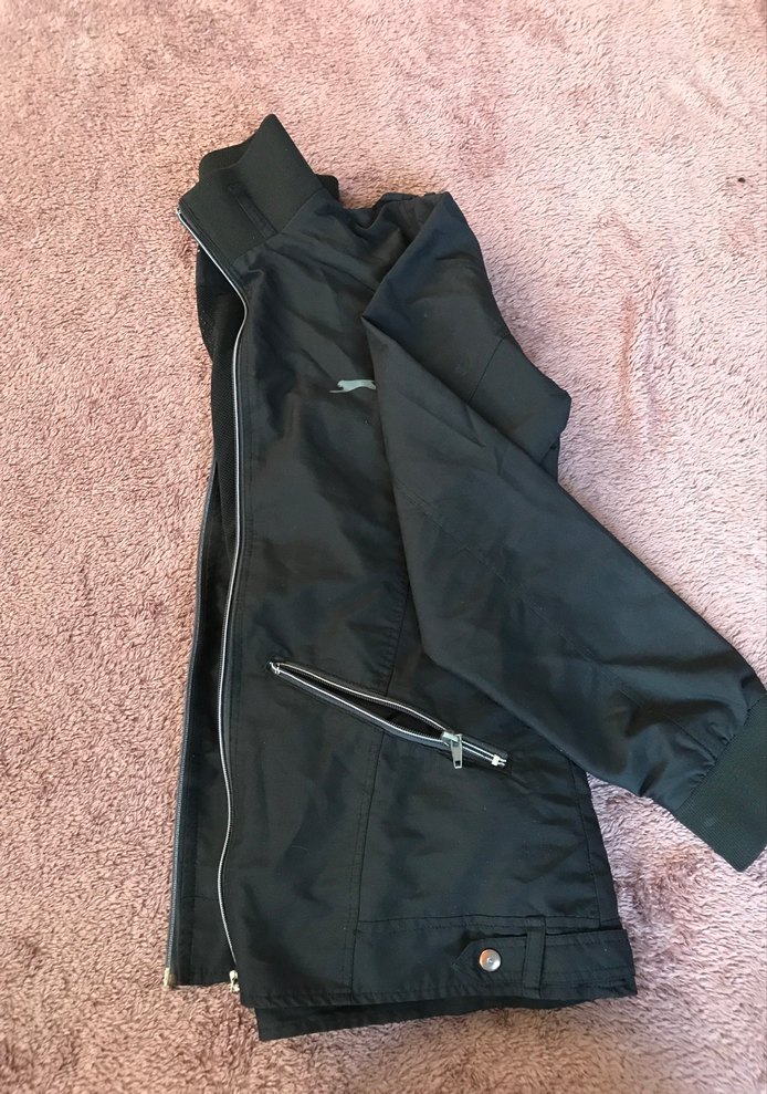 Kadın rüzgarlık yağmurluk ceket - Görsel 3