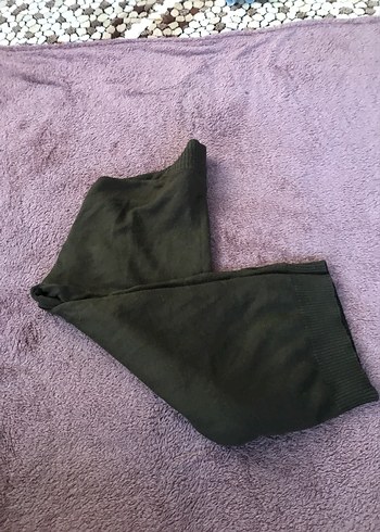 Haki erkek triko kazak - Görsel 3