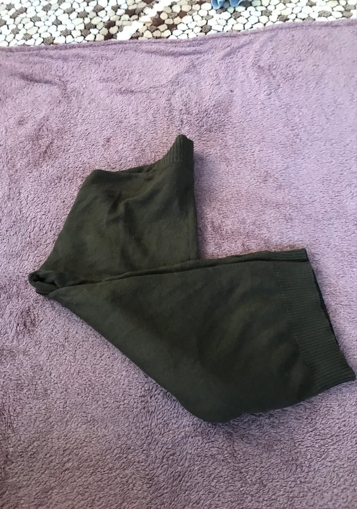 Haki erkek triko kazak - Görsel 3