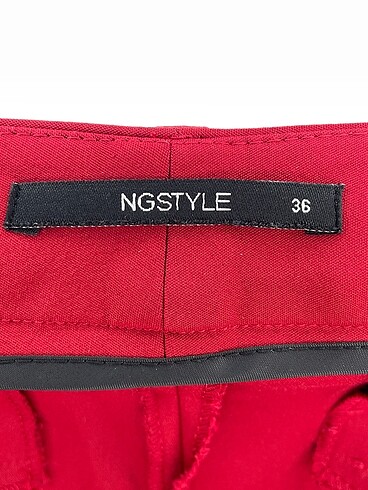 36 Beden kırmızı Renk NG Style Kumaş Pantolon %70 İndirimli.