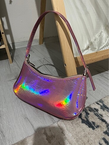 Diğer Pembe Çanta Hologramlı