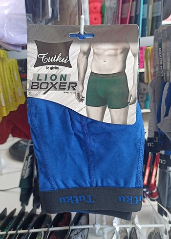 Diger Erkek Koyu Mavi Mini Baskılı Boxer 3 adet fiyatıdır