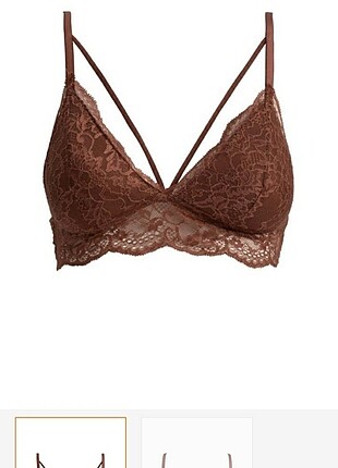Kahverengi bralet 