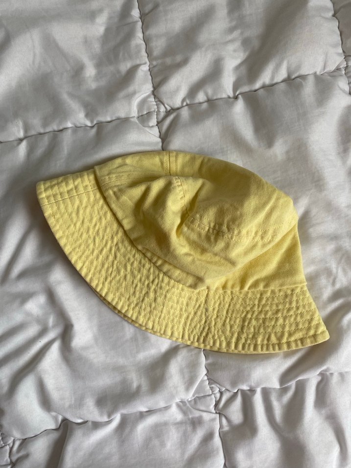 Sarı Fırfırlı Kadın Şapka - Görsel 2