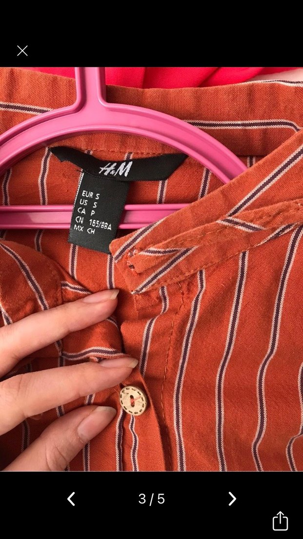 Kadın Camel Yüksek Yakalı Uzun Kollu Denim Elbise - Görsel 3