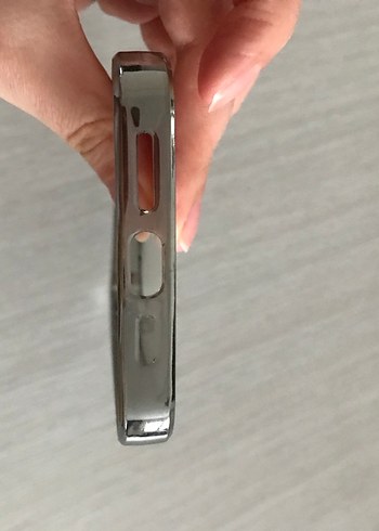 Parlak Gri Modern Telefon Kılıfı - Görsel 10