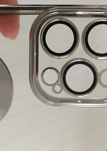 Parlak Gri Modern Telefon Kılıfı - Görsel 14