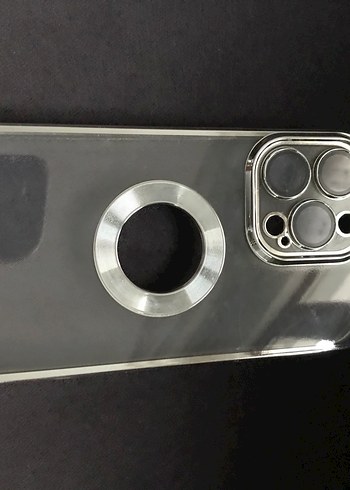 Parlak Gri Modern Telefon Kılıfı - Görsel 6