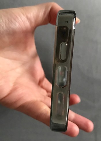 Parlak Gri Modern Telefon Kılıfı - Görsel 2