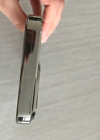 Parlak Gri Modern Telefon Kılıfı - Görsel 8