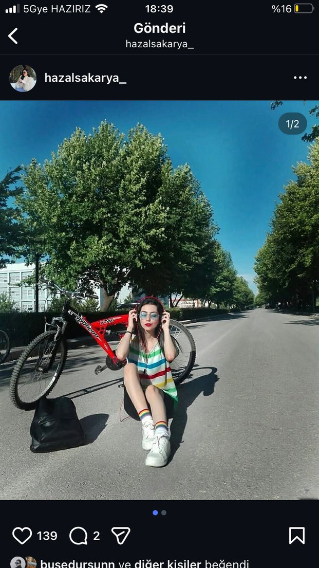 Renkli Çizgili Hamile Tişörtü - Görsel 5