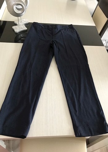 Lacivert Kadın Kot Pantolon Normal Kesim - Görsel 3