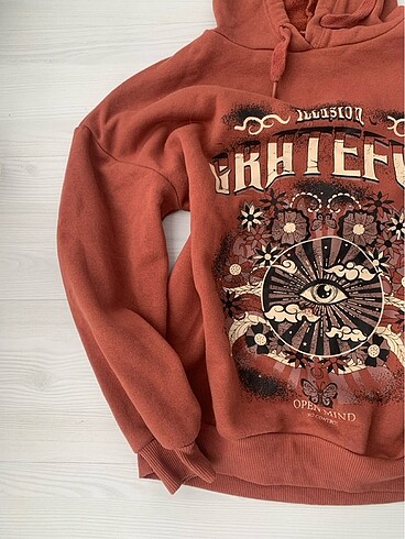 xs Beden Koton Sweatshirt Oversize