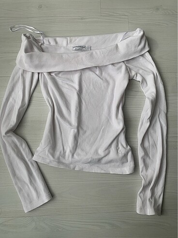 xs Beden Stradivarius Kayık Yaka Bluz XS