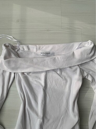 Stradivarius Stradivarius Kayık Yaka Bluz XS