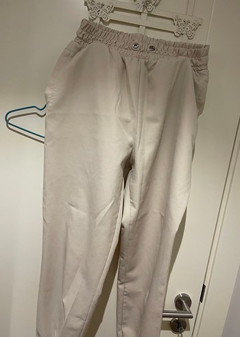 Zara Zara Kadın Bej Midi Kumaş Pantolon