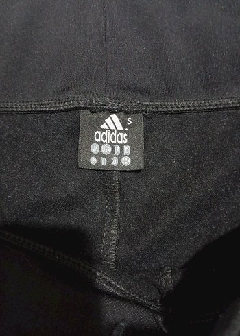 Kadın Siyah Adidas Spor eşofman altı Velcro Detaylı