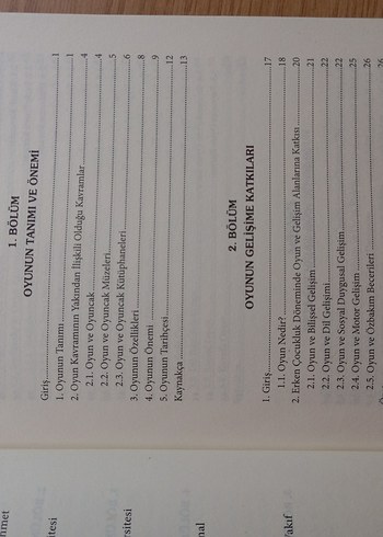 Erken Çocuklukta Oyun Gelişimi ve Eğitimi Kitabı - Görsel 2