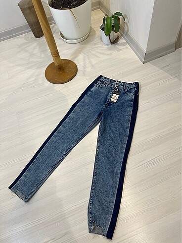 Jean kot pantolon yanları detaylı 0 ürün