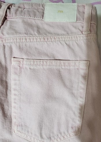 Zara Yüksek Bel Geniş Paça Jean - Görsel 2