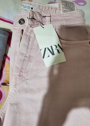 Zara Yüksek Bel Geniş Paça Jean - Görsel 3