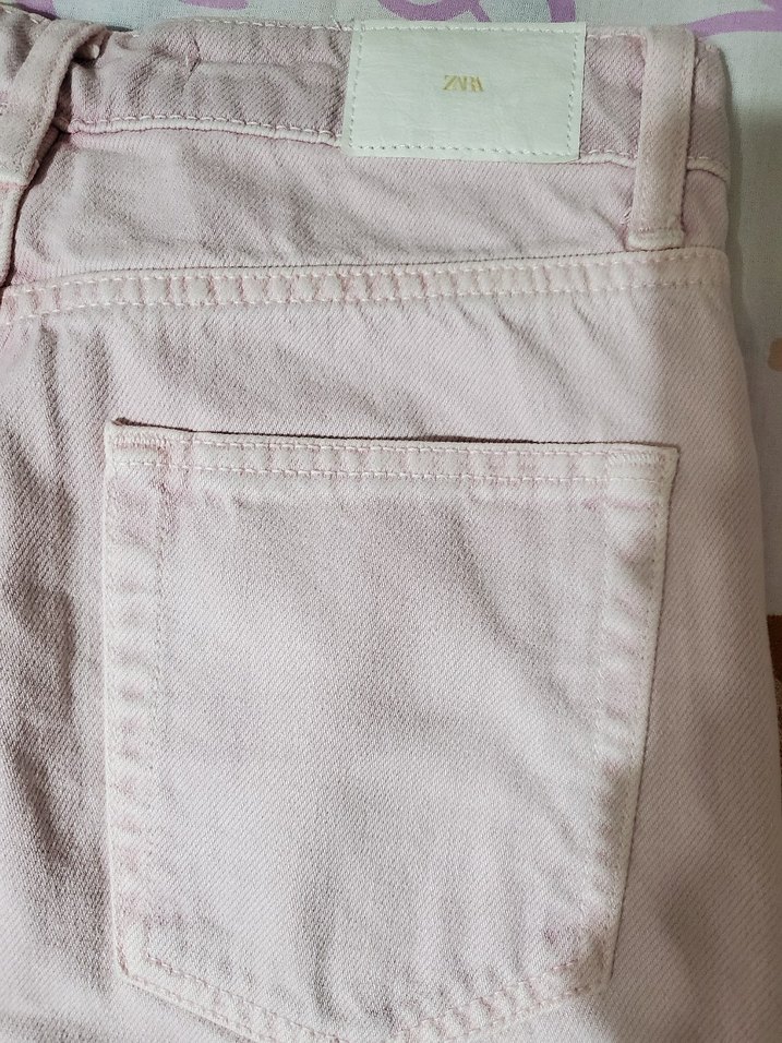 Zara Yüksek Bel Geniş Paça Jean - Görsel 2