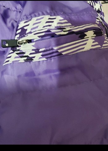 Tchibo Mor Ekoseli Kayak Montu - Görsel 3