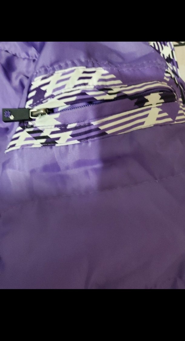 Tchibo Mor Ekoseli Kayak Montu - Görsel 3