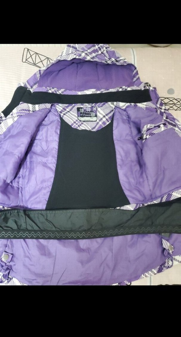 Tchibo Mor Ekoseli Kayak Montu - Görsel 4