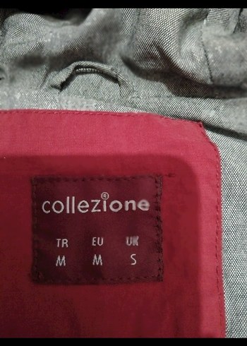 Bordo Kapüşonlu erkek mevsimlik mont - Görsel 2