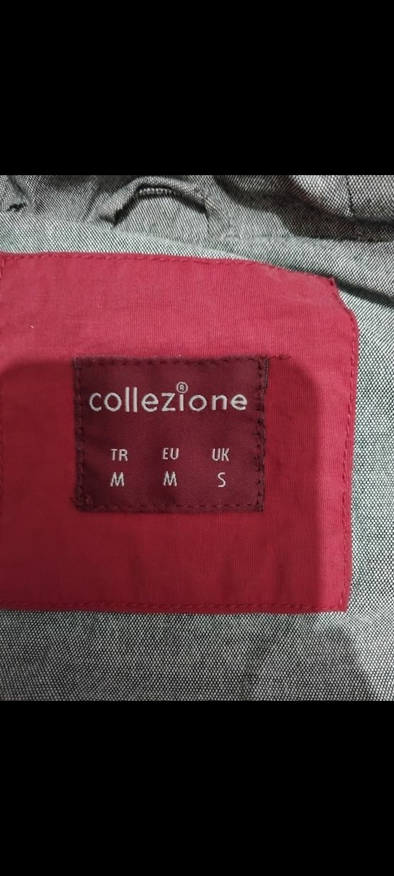 Bordo Kapüşonlu erkek mevsimlik mont - Görsel 4