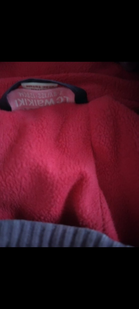 Kız Çocuk Kapüşonlu Mor Fermuarlı Yelek - Görsel 3