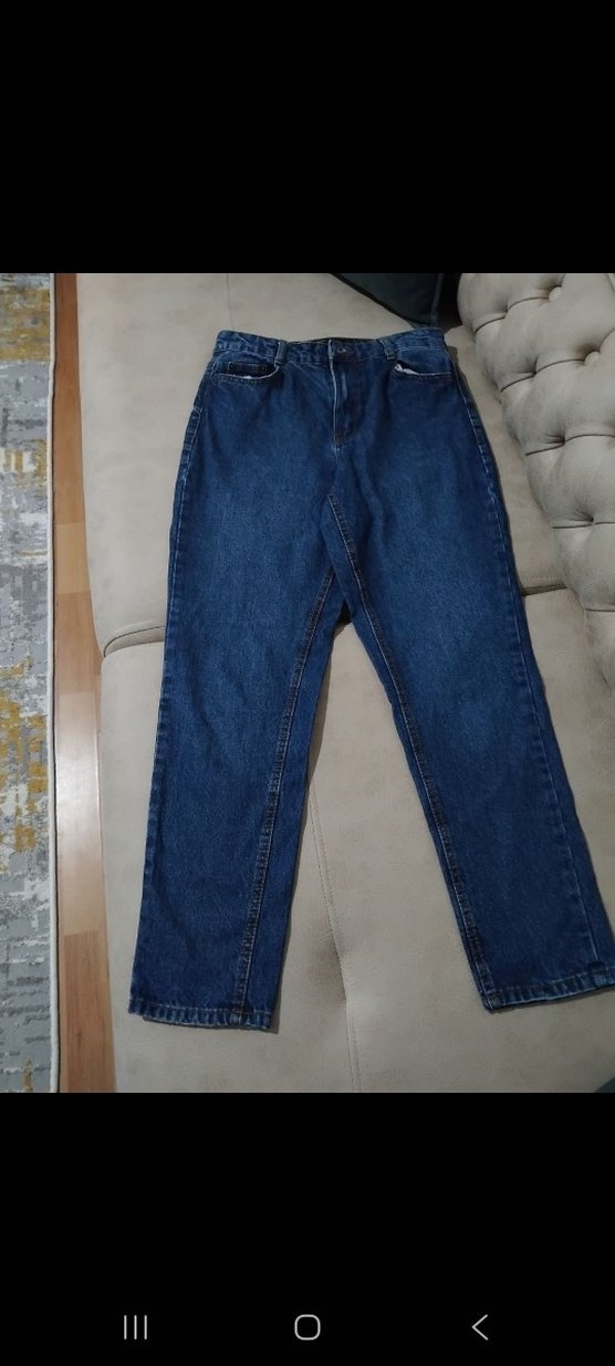 Bershka lacivert kot bayan - Görsel 2